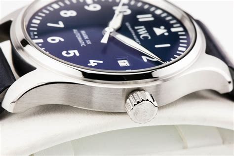 iwc aviation|iwc pilot mark xx blue.